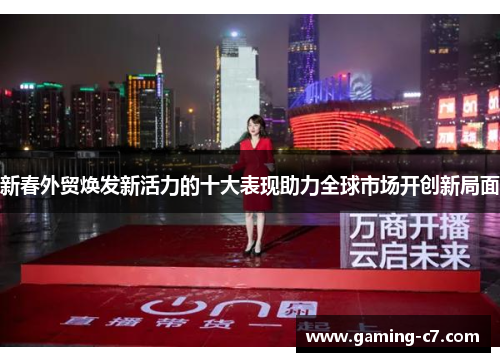 新春外贸焕发新活力的十大表现助力全球市场开创新局面